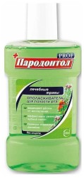 Ополаскиватель для полости рта, Пародонтол Проф 300 мл лечебные травы